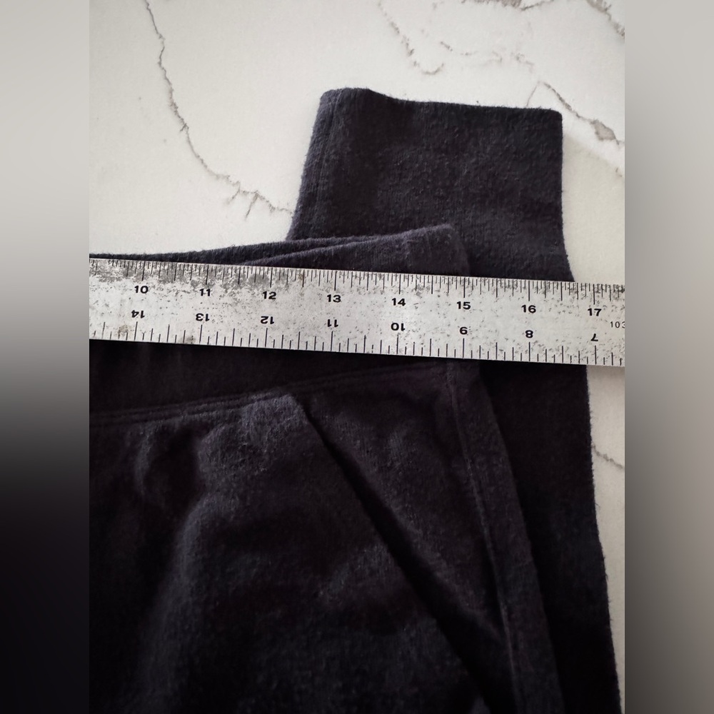 Spiritual Gangster Fuzzy Warm Charcoal Lounge Pants Small NEW - Picture 5 of 7